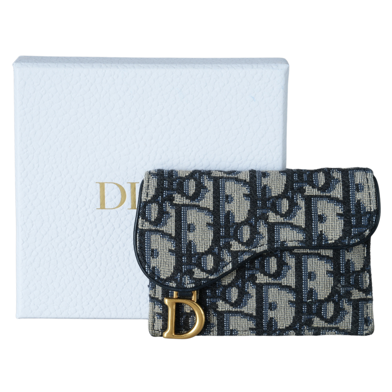 CHRISTIAN DIOR(USED)크리스찬디올 오블리크 새들 카드지갑